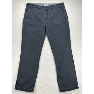 Carbon 2 Cobalt Pants Mens‎ 36 Gray Straight Leg Casual Stretch 125074 (38x32)